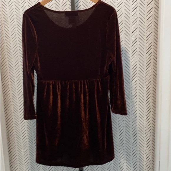Women’s small rust color velvet outfit NWOT - Picture 9 of 16